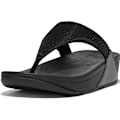 Miniatyrbillede 1 af 5: Fitflop Lulu Shimmerlux Toe-post Sandaler Sort EU 41 Kvinde