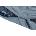 Miniatyrbild 5 av 6: Deuter Sovsäck Orbit +5° Grå Regular / Left Zipper