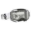 Miniatyrbillede 1 af 2: Scott Snescooterbriller Fury Snow Cross Hvid Clear/CAT0