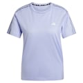 Pikkukuva 2 / 5: Adidas Own The Run 3 Stripes Lyhythihainen T-paita  M Nainen