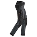 Miniatyrbillede 4 af 5: Snickers Workwear Allroundwork Elastic Bukser Sort 048