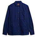 Miniatyrbillede 3 af 4: Superdry Merchant Linen Blend Overtrøje Blå L Mand