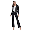Miniatyrbillede 4 af 7: Yas Jakke Sophie Leather Sort L Kvinde