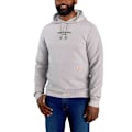 Miniatyrbillede 1 af 2: Carhartt Hættetrøje Force Logo Graphic Lightweight Grå M