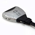 Miniatyrbillede 2 af 3: Level One Automatisk Skrivebordsskift Kvm-0260 Dvi / Usb Sort