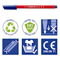 Miniatyrbild 6 av 7: Staedtler Blandad Markera Penna Noris 326 Pack 100 Enheter