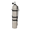 Pikkukuva 4 / 4: Best Divers Harness For Stage Tank 140/160 Mm Musta,Hopeinen