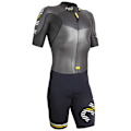 Miniatyrbillede 1 af 2: Nu Swimrun Kortærmet Trisuit Alligator Elite Light Sort S Kvinde