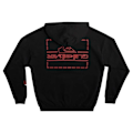 Miniatyrbillede 5 af 9: Quiksilver Hættetrøje Upside Down Sort XS Mand