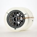 Miniatyrbillede 2 af 3: Iqon Skøjter Hjul Eqo 110 88a 3 Enheder Søvfarvet 110 mm
