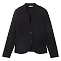 Miniatyrbillede 3 af 6: Tom Tailor 1038703 Ottoman Structure Blazer Sort S Kvinde