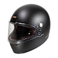 Miniatyrbillede 1 af 2: Garibaldi G07x Fiberglass Fullface-hjelm Sort XL