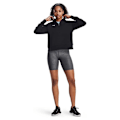 Miniatyrbillede 3 af 3: Under Armour Halv Lynlå Sweatshirt Rival Fleece Sort XS / Regular Kvinde