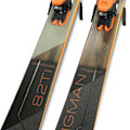 Miniatyrbillede 8 af 10: Elan Alpine Ski Wingman 82 Ti Power Shift+elx 11.0 Brun 178