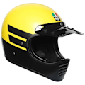 Miniatyrbillede 1 af 7: Agv Outlet Motocross Hjelm X101 Multi Gul,Sort 2XL