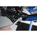 Pikkukuva 2 / 2: Unior Front Sprocket Truing Fork Hopeinen