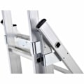Miniatyrbillede 2 af 4: Gierre Trin Leddelt Aluminiumsstige Modula Al415 3x9 Søvfarvet