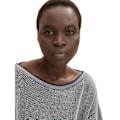 Miniatyrbillede 6 af 7: Tom Tailor Sweater 1033125 Hvid,Sort XS Kvinde