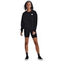 Miniatyrbillede 6 af 6: Under Armour Sweatshirt Essential Fleece Os Crew Sort XS Kvinde