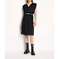 Miniatyrbillede 1 af 5: Armani Exchange Ærmeløs Kjole 6rya09_yn3pz Sort S Kvinde