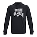 Miniatyrbillede 3 af 6: Under Armour Hættetrøje Rival Terry Graphic Sort XS Mand