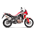 Pikkukuva 2 / 5: Akrapovic Äänenvaimennin Slip On Line Titanium Crf 1000l Africa Twin 16-18 Ref:s-h10so16-wt Hopeinen