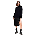Miniatyrbillede 4 af 5: Superdry Besætning Hals Sweater Essential Rib Sort M Kvinde