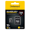 Miniatyrbillede 2 af 2: Intenso Hukommelseskort 3424492 256gb Sort