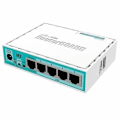 Pikkukuva 1 / 2: Mikrotik Hex 5 Port Hub Switch Valkoinen