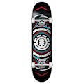 Miniatyrbillede 1 af 4: Element Skateboard Hatched Red Blue Sort