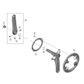 Miniatyrbillede 1 af 2: Shimano Kæderring 105 R7100 110 Bcd Søvfarvet 52t