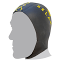 Miniatyrbillede 1 af 2: Seland Neopren Hætte Triathlon Sort M-L