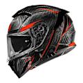 Miniatyrbillede 1 af 2: Premier Helmets Fuld Ansigtshjelm 23 Devil Carbon St2 22.06 Sort M