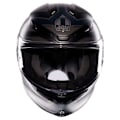 Miniatyrbillede 3 af 8: Agv Fuld Ansigtshjelm K6 S Sort M