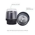 Miniatyrbillede 4 af 7: Tm Electron Glasblender Tmpba012 1.5l 500w Søvfarvet One Size / EU Plug
