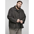 Miniatyrbillede 2 af 8: Urban Classics Windbreaker Double Pocket Nylon Crepe Jakke Sort M Mand