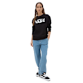 Miniatyrbillede 3 af 3: Vans Classic V Bff Sweatshirt Sort M Kvinde