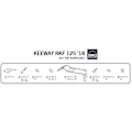 Pikkukuva 2 / 5: Shad Takana Kiinnitys Keeway Rkf Top Master 125 Musta