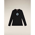Miniatyrbillede 3 af 7: Icebreaker Merino 200 Oasis Protect Our Winters Langærmet Baselayer Sort L Kvinde