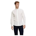 Miniatyrbillede 1 af 6: Selected Lang ærmet Skjorte Slimrick-poplin Hvid XL Mand