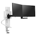 Miniatyrbillede 2 af 7: Ergotron Trace 21.5-27´´ Max 9.8kg Dobbelt Skærmholder Hvid