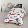 Miniatyrbillede 4 af 7: Play Fabrics Dynetæppe Med Knapper Man Of Steel Til 135/ Seng 140x240 Cm
