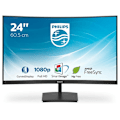 Miniatyrbillede 4 af 6: Philips Overvåge 241e1sc/00 24´´ Fhd Led Buet 75hz Sort One Size / EU Plug