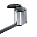 Pikkukuva 2 / 6: Hailo Roskakori Compact-box 15l Hopeinen