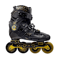 Miniatyrbillede 2 af 4: Krf Inline Skøjter Freeskate 4x80 Angel High Carbon Sort EU 42