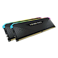 Miniatyrbillede 1 af 3: Corsair Ram-hukommelse Vengace Rgb Rs 64gb 2x32gb Ddr4 3200mhz Sort