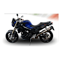 Pikkukuva 2 / 2: Gpr Exclusive Äänenvaimennin Gpe Anniversary Titanium Slip On F 800 R 09-14 Homologated Musta,Hopeinen