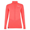 Miniatyrbillede 3 af 7: Salewa Zebru Responsive Langærmet Baselayer Rød XL Kvinde