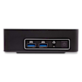 Miniatyrbillede 7 af 8: Aopen Den5128 I5-1240p/8gb/512gb Ssd Stationær Pc Sort