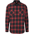 Miniatyrbillede 6 af 8: Urban Classics Flanell Skjorte 6 Sort M Mand